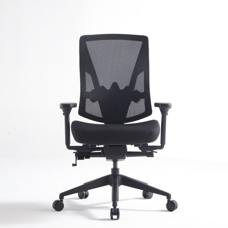 Cesar+ kontorstol, sort/mesh