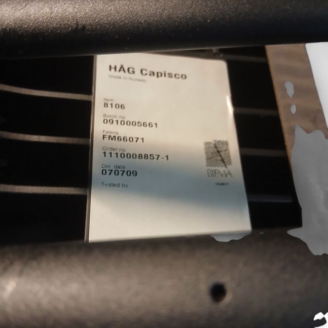 Hovedbilde HÅG Capisco 8106 Kontorstol, blå