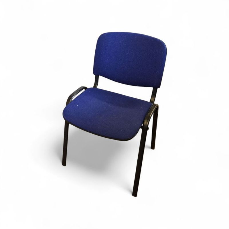 Iso konferansestol, blå