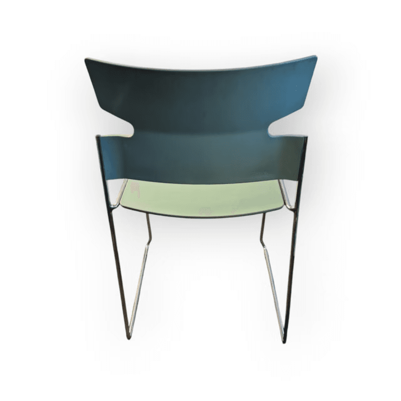 Materia Stack konferansestol, blå