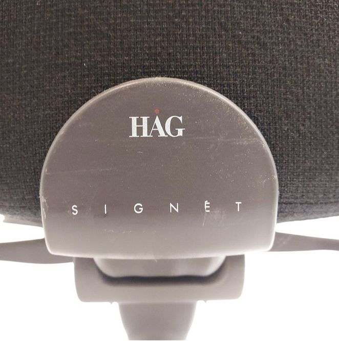 Hovedbilde Håg Signet HL kontorstol, sort/skinn