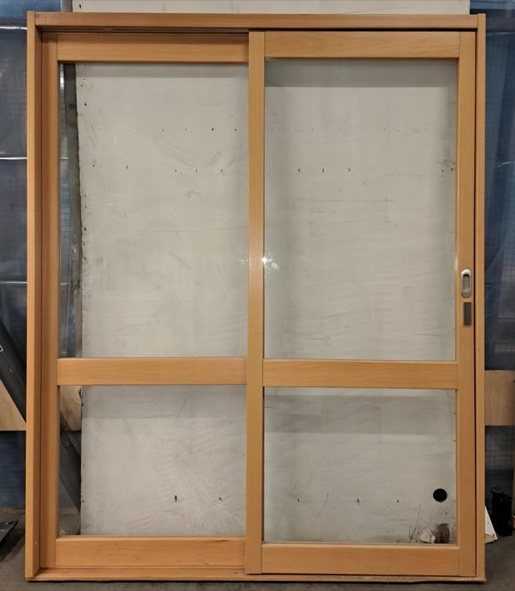 Hovedbilde Skyvedør glass H:208cm B:180cm ( Integrert )