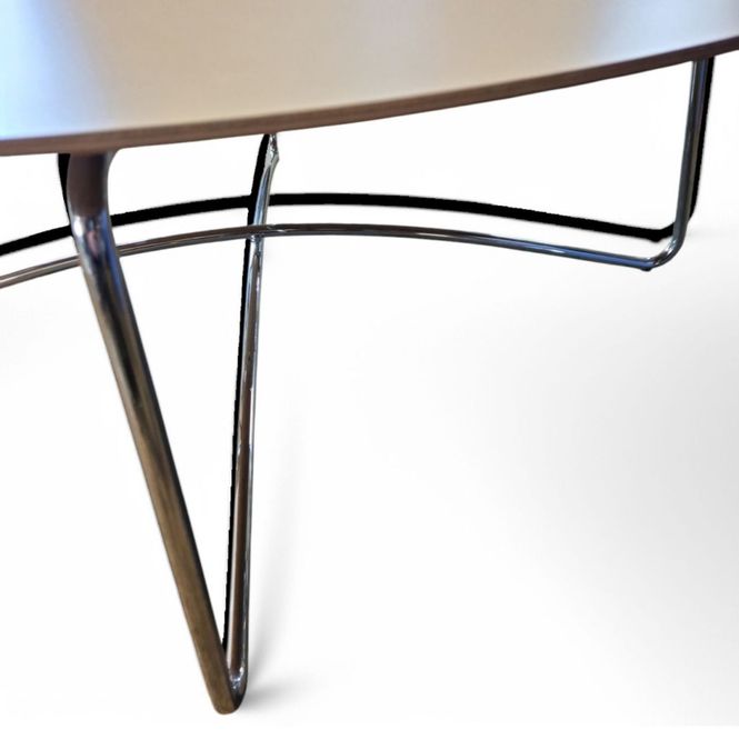 Hovedbilde Loungebord Ø:115cm, hvit